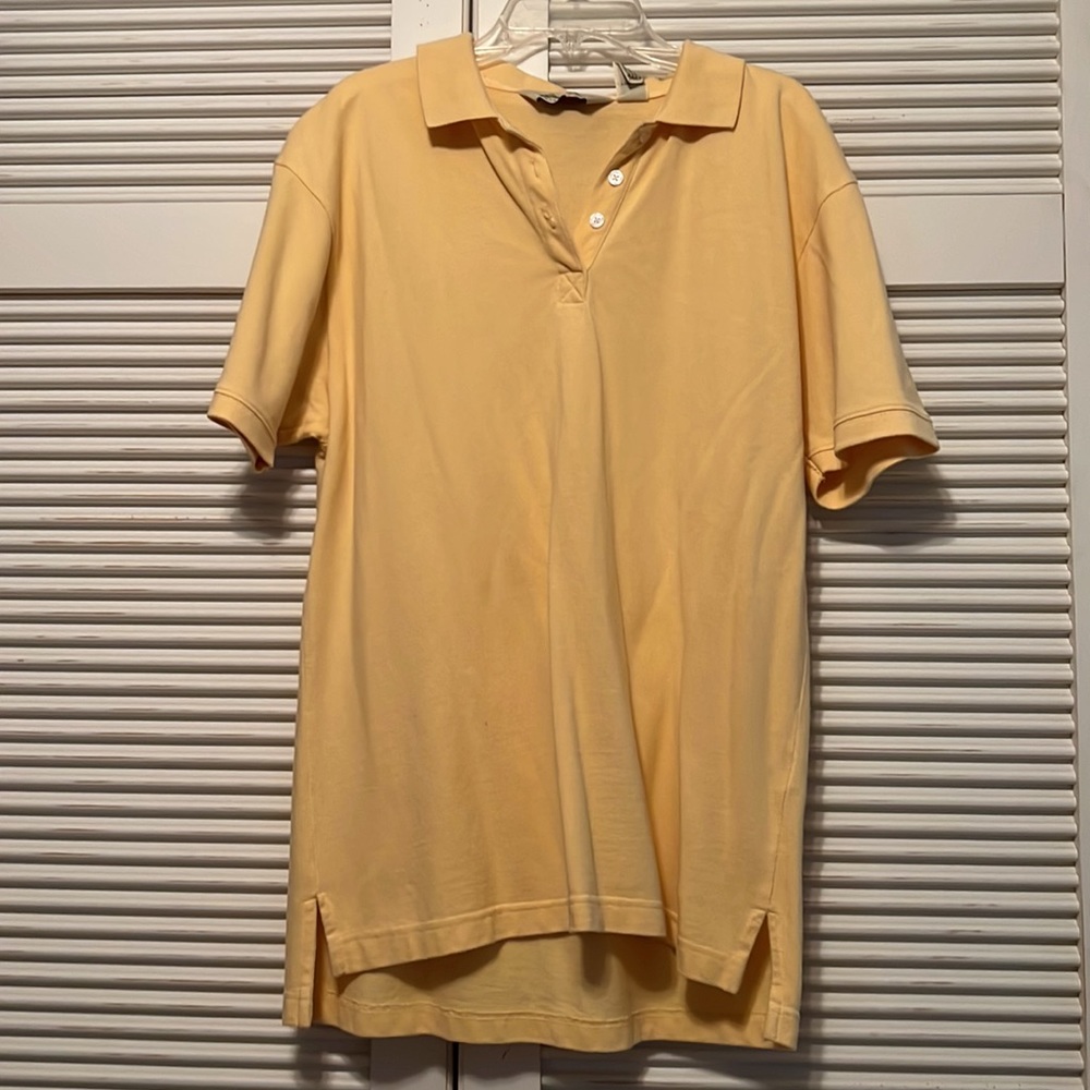 EDDIE BAUER Henley Polo Tee